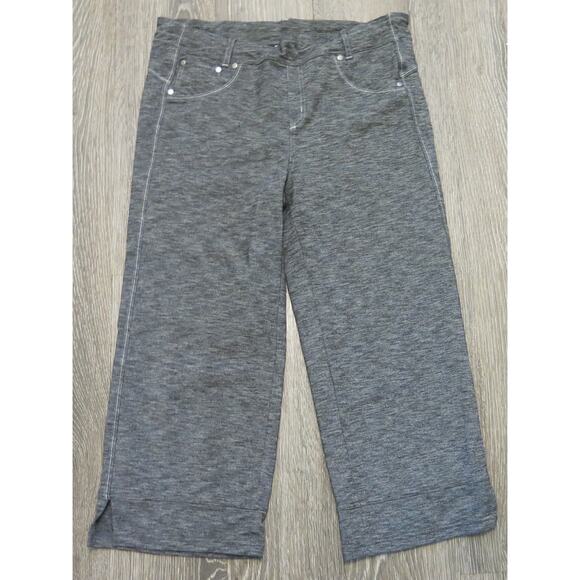 Kuhl Pants - KUHL Born in the Mountains Crop Pants Size 12 Women Athleisure Gray Gorpcore